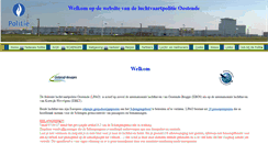 Desktop Screenshot of luchtvaartpolitie-oostende.be